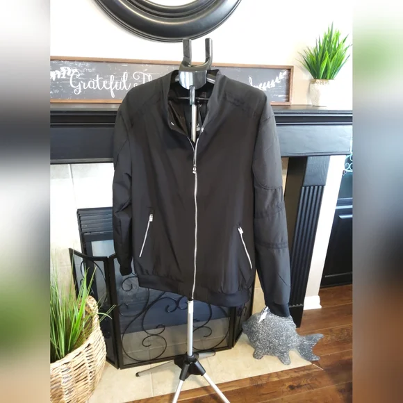 XRAY Men's Classic Black Lightweight Jacket - Picture 8 of 9